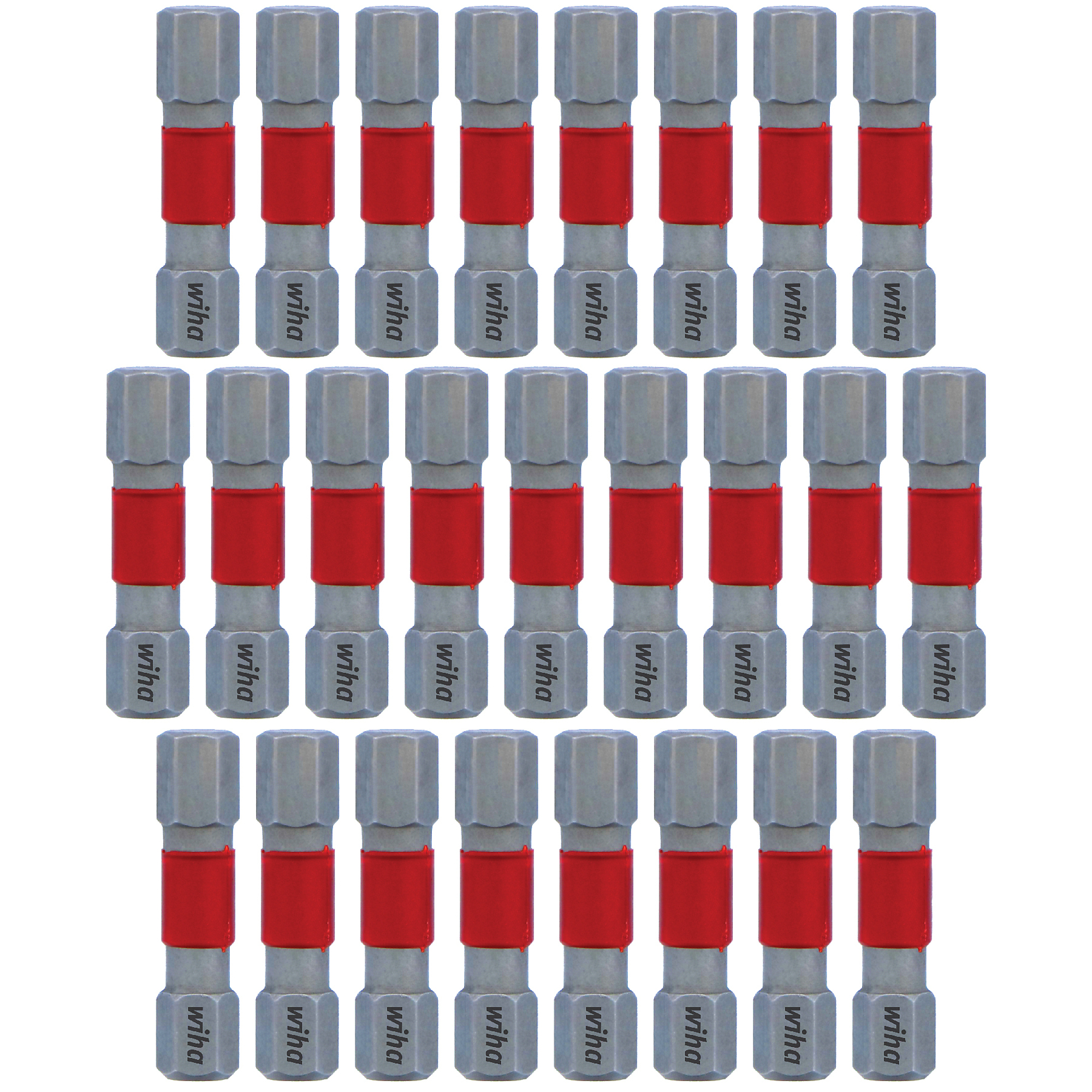 Wiha Tools Maxxtor Hex Impact Bits, 1/4", 29mm L, 25-Pack , Model# 76635